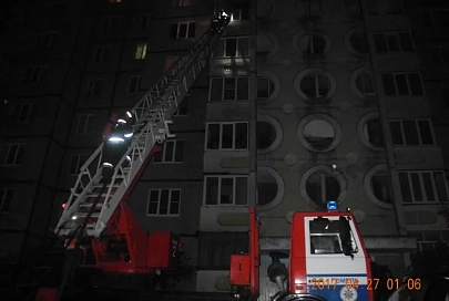 В Гомеле полыхнул балкон на шестом этаже в доме по Речицкому проспекту 